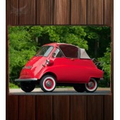 Металлическая табличка BMW Isetta 300 Cabriolet